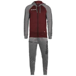 Givova Traje De Treino 103 8-10 Years Light Melange Grey / Grenade