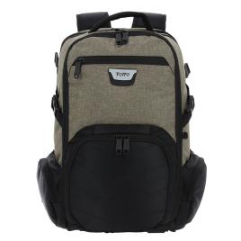 Totto Mochila Hybrid One Size Black-NT0