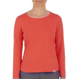 Iq-company Camisa De Manga Comprida Feminina Uv Free XL Coral