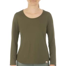 Iq-company Camisa De Manga Comprida Feminina Uv Free 2XL Olive