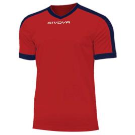 Givova Camiseta Manga Corta Revolution S Red / Blue