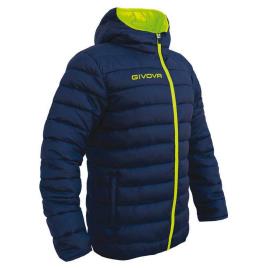 Givova Chaqueta Olanda S Blue / Fluor Yellow