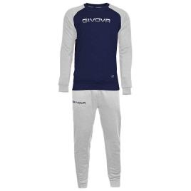 Givova Chándal Italia 104 M Blue / Light Grey