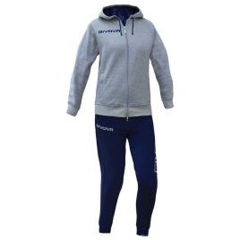 Givova Chándal Donna 10-12 Months Grey / Blue