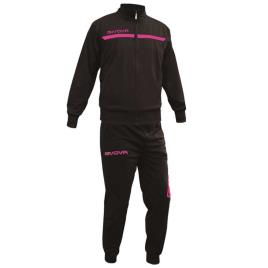 Givova Chándal One S Black / Fuxia