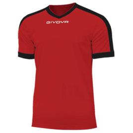 Givova Camiseta Manga Corta Revolution L Red / Black