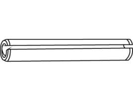 Cavilha Elástica Din CHEMITOOL 1481 10X50 Sem Acabamento