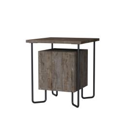 Decortie  Mesas de apoio Acres Nightstand - Dark Coffee  Castanho  Único.Casa e decoração > Decoração casa