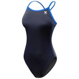 Tyr Roupa De Banho Hexa Diamondfit 28 Black / Blue