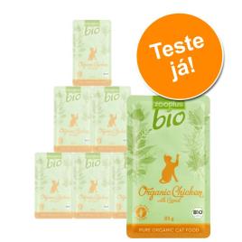 zooplus Bio 6 x 85 g - Pack de experimentação - Bio Ganso com bio abóbora