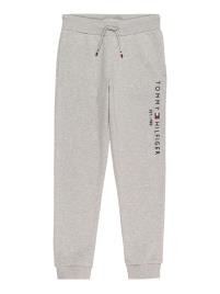 TOMMY HILFIGER Calças  acinzentado / branco / navy / vermelho