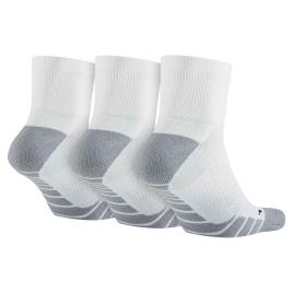 Nike Meias Everyday Ankle Max Cushion 3 Pares EU 42-46 White / Wolf Grey / Black