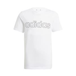 Adidas Camiseta Manga Curta Essentials 140 cm White / Black