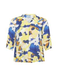 MY TRUE ME Blusa  branco / azul real / nude / amarelo
