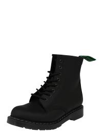 Solovair Boots com atacadores '8 Eye'  preto