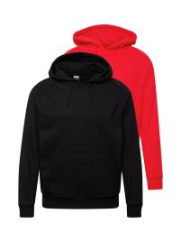 Urban Classics Sweatshirt  vermelho / preto