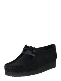 Clarks Originals Sapato com atacadores 'Wallabee'  preto