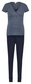 Esprit Maternity Pijama  branco / navy