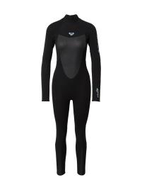 ROXY Fato de banho desportivo  cinzento escuro / preto
