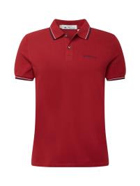 Ben Sherman Camisa  vermelho / azul escuro / branco