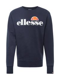ELLESSE Sweatshirt 'Succiso'  branco / navy / laranja / vermelho-alaranjado