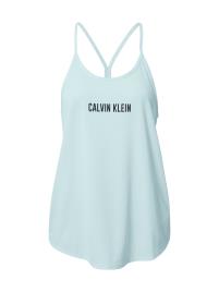 Calvin Klein Performance Top desportivo  azul claro / preto