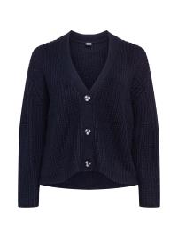 Urban Classics Curvy Casaco de malha  preto