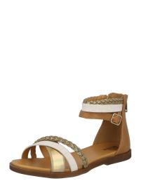 BULLBOXER Sandália  ouro / castanho / creme