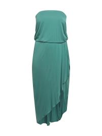 Urban Classics Curvy Vestido  jade