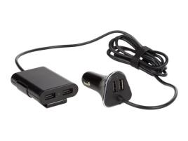 Carregador Para Automóvel Com 4 Portas Usb