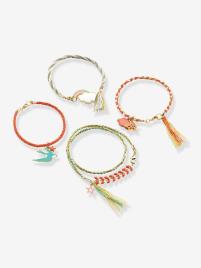 Pulseiras Celeste da  verde claro liso com motivo