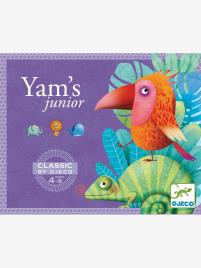 Yam's junior da DJECO violeta medio liso com motivo