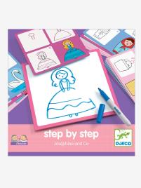 Step by step Josefina, da DJECO bege medio liso com motivo