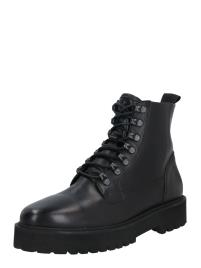 DAN FOX APPAREL Boots com atacadores 'Alen'  preto