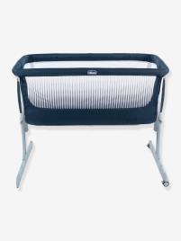 Berço cododo (cama de aproximação) Next2me Air da CHICCO azul escuro liso