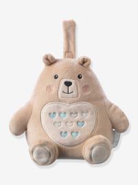 Luz de presença peluche, Bennie o urso, da TOMMEE TIPPEE castanho claro liso