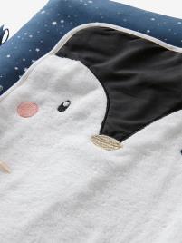 Colchão de mudas + 2 tapetes de mudas, Estrela Polar azul escuro liso com motivo