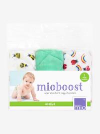 Mioboost, reforço para fraldas laváveis (x3), BAMBINO MIO branco claro estampado