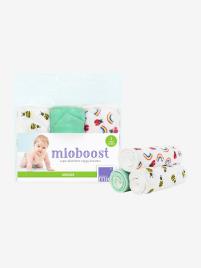 Mioboost, reforço para fraldas laváveis (x3), BAMBINO MIO branco claro estampado