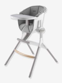 Almofada de assento para cadeira alta Up & Down, da BEABA cinzento medio liso