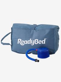 Saco-cama Readybed® com colchão integrado, SAFARI cinzento medio liso com motivo