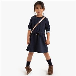 Colchão para chão bimatéria, Palmettes azul medio liso com motivo