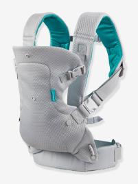 Porta-bebé Flip Ergo 4 em 1, Convertible Air cinzento claro liso