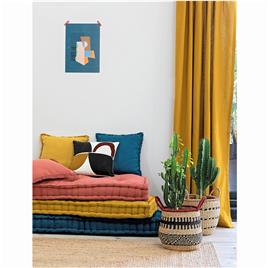 T-shirt de mangas curtas, para menino verde medio liso com motivo