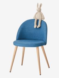 Cadeira de secretária, especial primária, Bubble azul medio liso