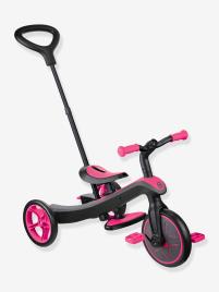 Triciclo evolutivo 4 em 1, da  rosa claro liso