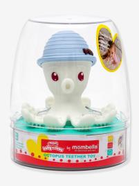 Brinquedo de dentição, Bonnie o polvo da Baby to love azul medio liso