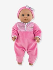 Boneca Bebé Maria para abraçar, COROLLE rosa vivo liso com motivo