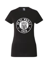 FC St. Pauli Camisa  preto / branco