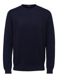SELECTED HOMME Pullover 'BERG'  navy